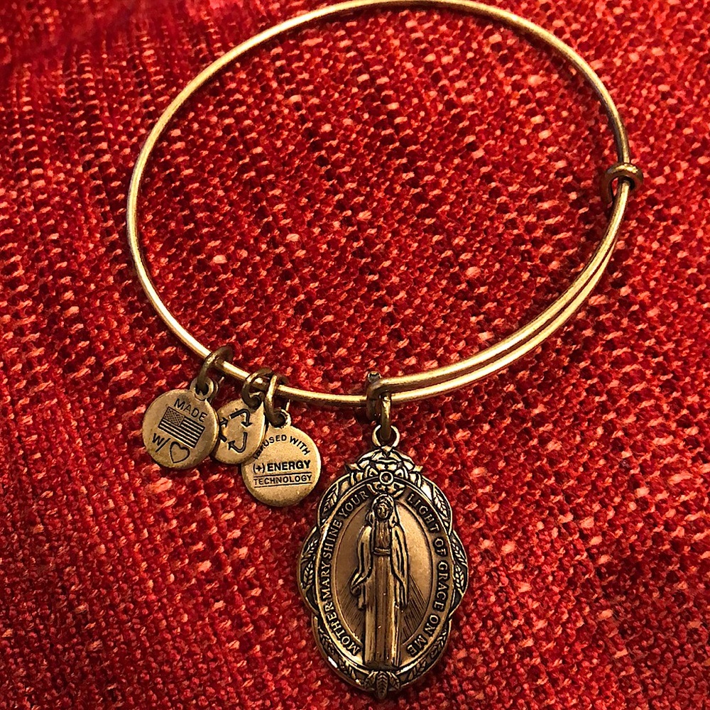 Alex and Ani Mother Mary Bracelet